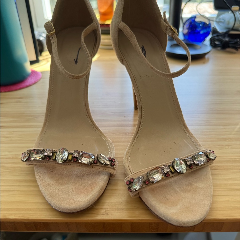 J. Crew Collection Jeweled Heels